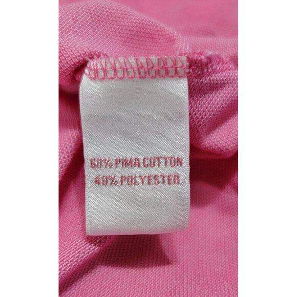 Magnolia Lane Collection Womens Pink Polo Shirt Short Sleeve Collared Size‎ M - Picture 7 of 10